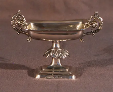 SREBRNA SOLNICZKA NEOBAROKOWA