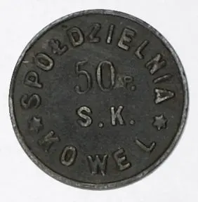 Marka obiegowa 50 Pułku Piechoty Kowel