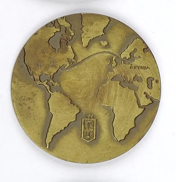 PIERWSZE PODRÓŻE STATKU "M/S PIŁSUDSKI" - 1935