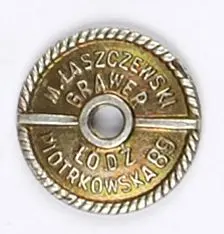 Nakrętka do odznaki pamiątkowej 