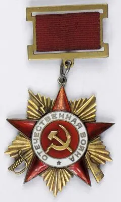 Order Wojny Ojczyźnianej 1 klasa 