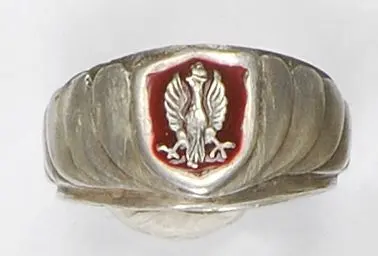 Sygnet patriotyczny z orłem 