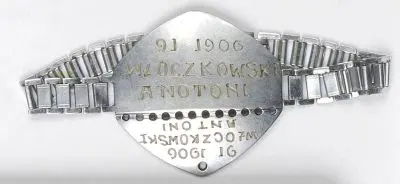 Nieśmiertelnik Francja 1940 rok