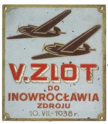 Plakieta pamiątkowa lotnicza 