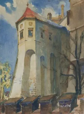 Kurza stopka - widok na Wawel