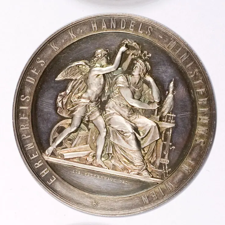 Medal nagrodowy CK Ministerstwa Handlu - 1883