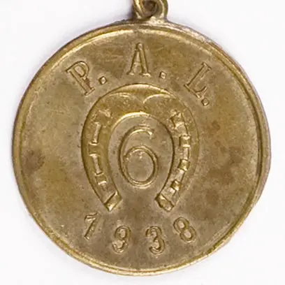 Odznaka pamiątkowa Hubertusa 6 pułku artylerii lekkiej 1938