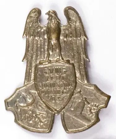 Odznaka pamiątkowa VIII Zlotu Sokolstwa Polskiego 1937 rok