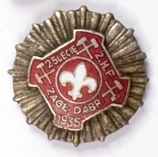 Odznaka pamiątkowa 25-lecia ZHP Zagłębia Dąbrowskiego