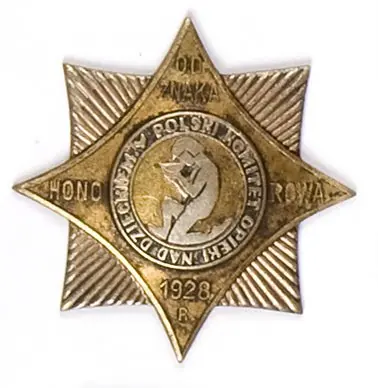 Odznaka honorowa Polskiego komitetu Opieki nad Dzieckiem 1928