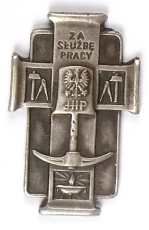 Odznaka pamiątkowa Junackich Hufców Pracy 