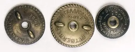 Zestaw nakrętek: 1. 16 mm