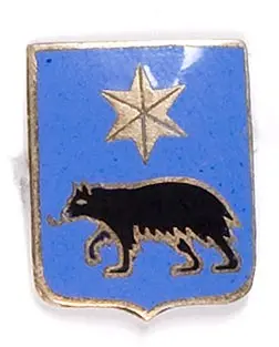 Odznaka patriotyczna z herbem Przemyśla 17 x 22 mm