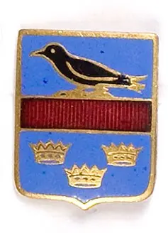 Odznaka patriotyczna z herbem Galicji 17 x 22 mm