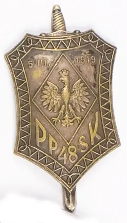 Odznaka pamiątkowa 48 pułku piechoty