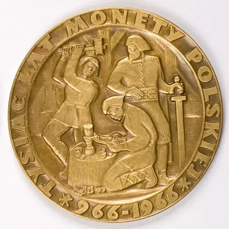 1000 LAT MONETY POLSKIEJ - 1966 