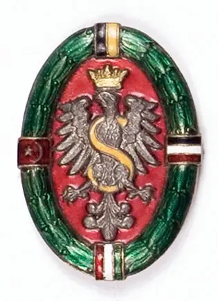 Odznaka patriotyczna z orłem zygmuntowskim