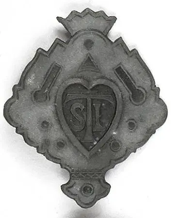 Odznaka pamiątkowa Towarzystwa Szkół Ludowych na parzenicy