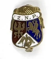 Odznaka organizacyjna Zjednoczenia Narodowego Polskiego w USA