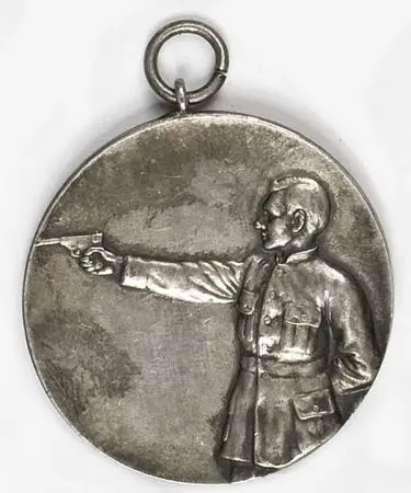 Medal nagrodowy strzelecki