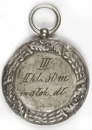 Medal nagrodowy strzelecki