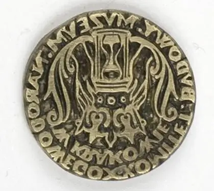 Pieczątka lakowa Komitetu Budowy Muzeum Narodowego w Krakowie
