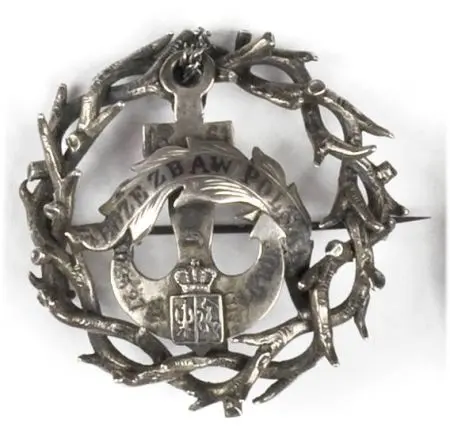 Broszka patriotyczna 