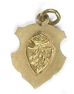Wisiorek patriotyczny w formie ozdobnego kartusza