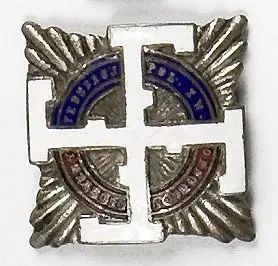 Miniatura odznaki Federacji Polskich Związków Obrońców Ojczyzny