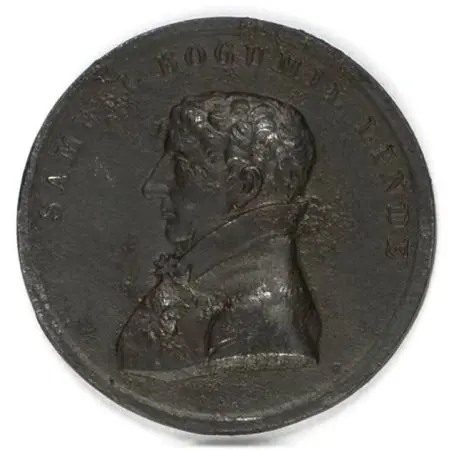 SAMUEL LINDE - 1816 A: Popiersie w prawo