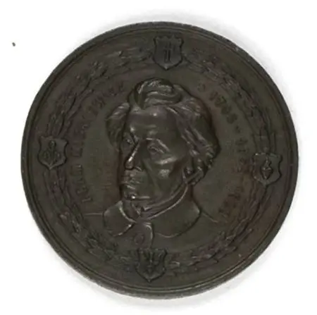 ADAM MICKIEWICZ - 1890 A: Popiersie w lewo