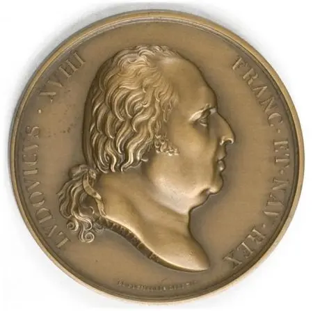 LUDWIK XVIII - 1803 A: Głowa w prawo