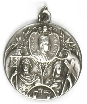 Medalik Pius X - 1913