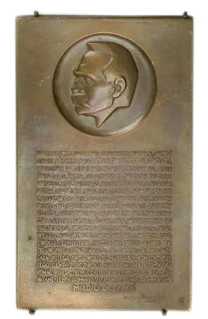 JÓZEF PIŁSUDSKI - Głowa marszałka