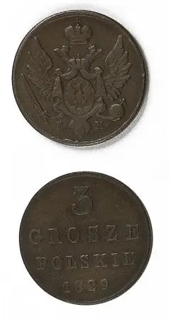 3 grosze 1829