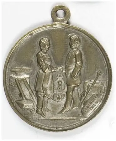 Żeton pamiątkowy zjazdowy