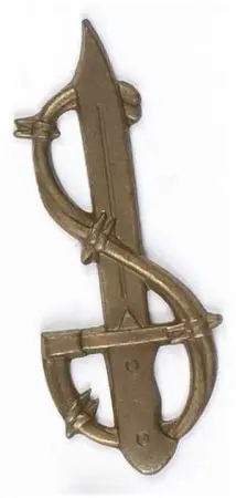 Odznaka szturmowa 3 Dywizji Strzelców Karpackich klasy 3