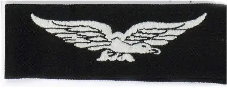 Parka oznak naramiennych służb pomocniczych lotnictwa PSZ