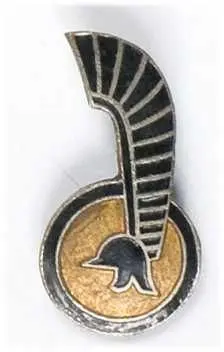 Odznaka do krawata w formie oznaki 1 Dywizji Pancernej