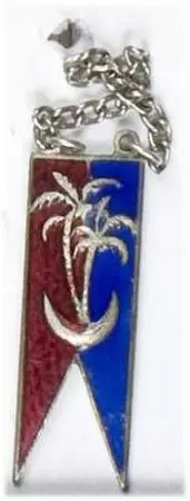 Proporczyk w barwach Ułanów Karpackich