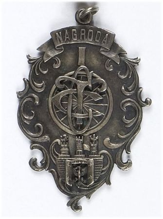 Żeton nagrodowy Krakowskiego towarzystwa Cyklistów