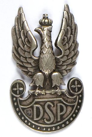 Orzełek czapkowy Dywizji Strzelców Pieszych