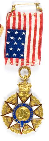 Medal I stopnia: SOCIETY OF COLONIAL WARS 1607-1775