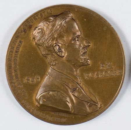 50 ROCZNICA URODZIN PISARZA P. K. ROSSEGGERA - 1893