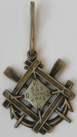 Odznaka - nagroda w zawodach O.W.S.K. (1916 r.)