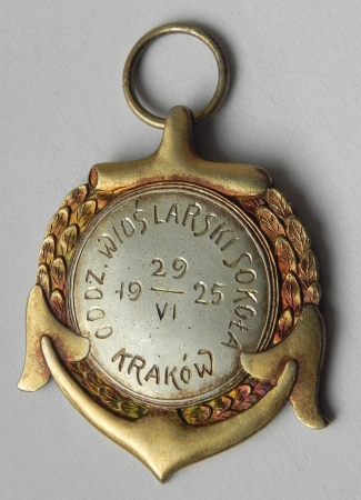 Medal - nagroda O.W.S.K. (Podw.Skulling - 1925 r.)
