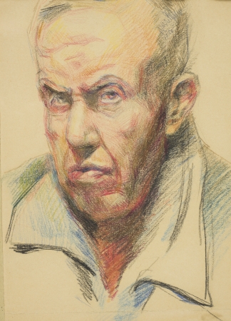 AUTOPORTRET (1944 r. Zakopane 10 marzec)
