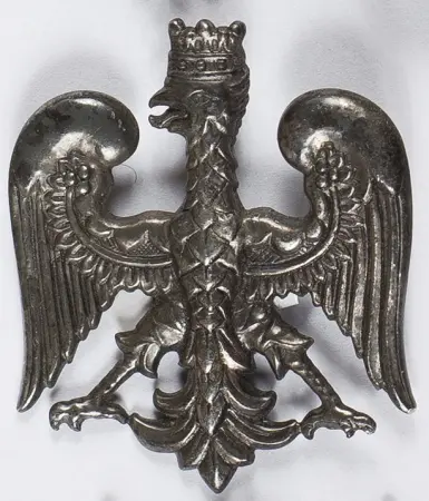 Orzełek patriotyczny wykonany w USA dla polskich organizacji patriotycznych