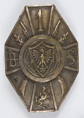 Odznaka 1 Batalion Strzelców