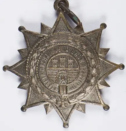 Odznaka pamiątkowa Milicji Obywatelskiej Miasta Lwowa 1-22.XI.1918